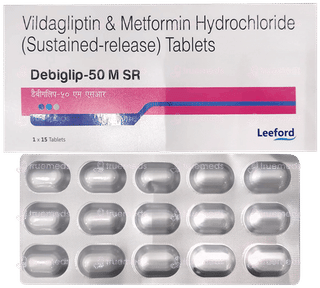 Debiglip 50 M Sr Tablet 15
